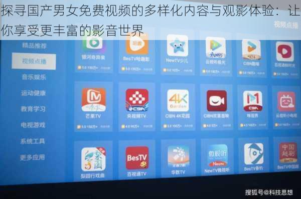 探寻国产男女免费视频的多样化内容与观影体验：让你享受更丰富的影音世界