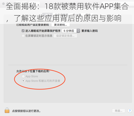 全面揭秘：18款被禁用软件APP集合，了解这些应用背后的原因与影响