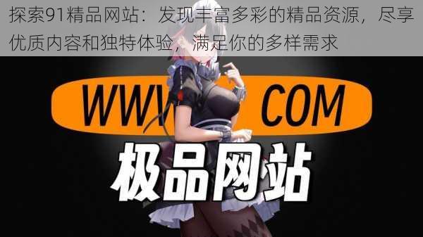 探索91精品网站：发现丰富多彩的精品资源，尽享优质内容和独特体验，满足你的多样需求