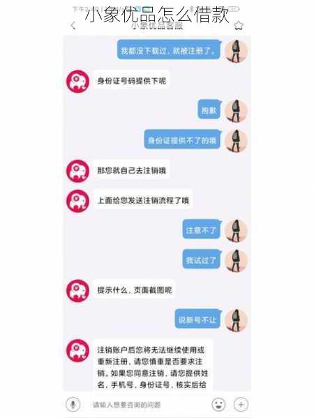 小象优品怎么借款