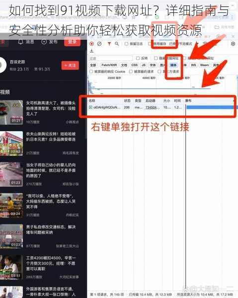 如何找到91视频下载网址？详细指南与安全性分析助你轻松获取视频资源