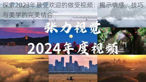 探索2023年最受欢迎的做受视频：揭示情感、技巧与美学的完美结合