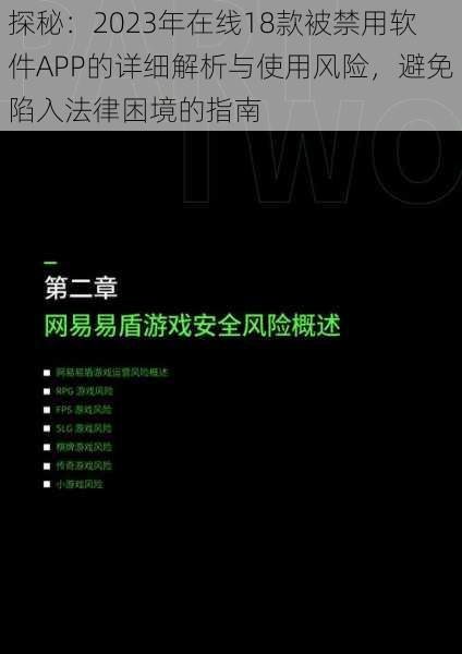 探秘：2023年在线18款被禁用软件APP的详细解析与使用风险，避免陷入法律困境的指南