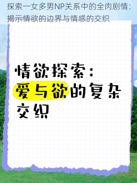 探索一女多男NP关系中的全肉剧情：揭示情欲的边界与情感的交织