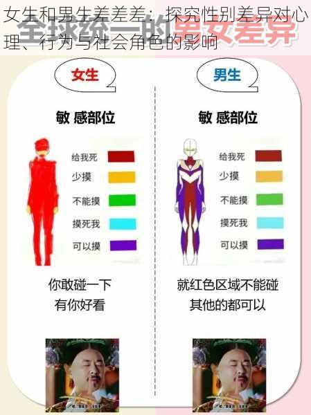 女生和男生差差差：探究性别差异对心理、行为与社会角色的影响