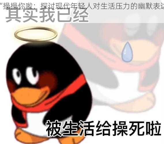 “操操你啦：探讨现代年轻人对生活压力的幽默表达”