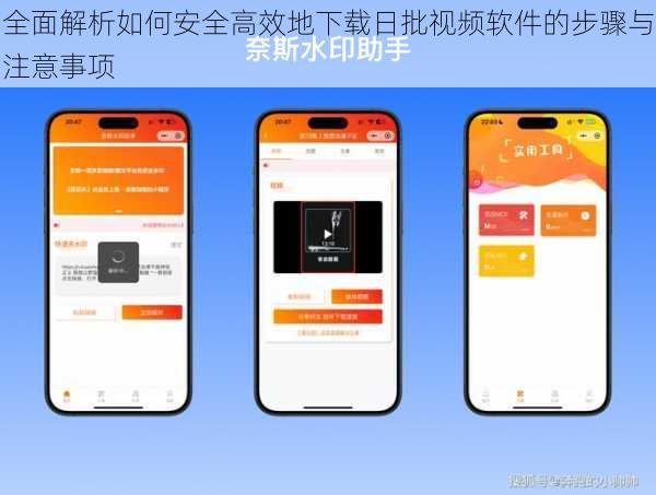 全面解析如何安全高效地下载日批视频软件的步骤与注意事项