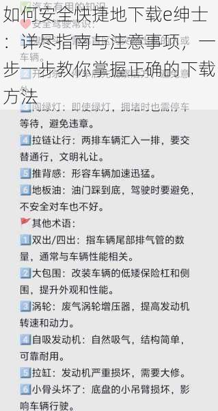 如何安全快捷地下载e绅士：详尽指南与注意事项，一步一步教你掌握正确的下载方法