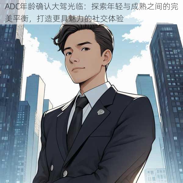 ADC年龄确认大驾光临：探索年轻与成熟之间的完美平衡，打造更具魅力的社交体验