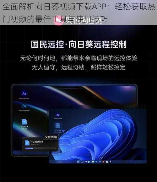 全面解析向日葵视频下载APP：轻松获取热门视频的最佳工具与使用技巧
