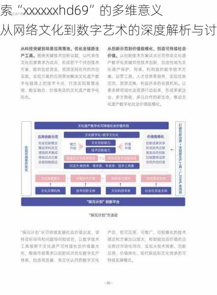 探索“xxxxxxhd69”的多维意义：从网络文化到数字艺术的深度解析与讨论