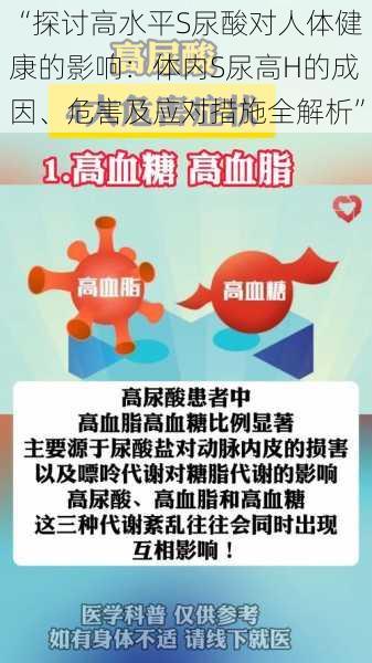 “探讨高水平S尿酸对人体健康的影响：体内S尿高H的成因、危害及应对措施全解析”