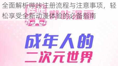 全面解析哔咔注册流程与注意事项，轻松享受全新动漫体验的必备指南