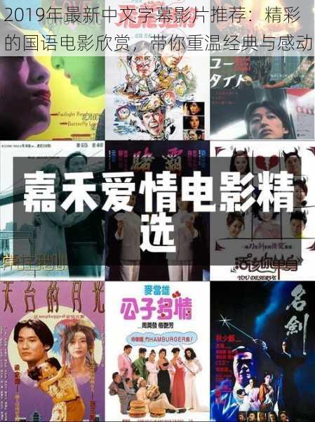 2019年最新中文字幕影片推荐：精彩的国语电影欣赏，带你重温经典与感动