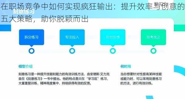 在职场竞争中如何实现疯狂输出：提升效率与创意的五大策略，助你脱颖而出