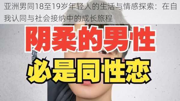 亚洲男同18至19岁年轻人的生活与情感探索：在自我认同与社会接纳中的成长旅程