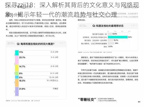 探寻zzjj18：深入解析其背后的文化意义与网络现象，揭示年轻一代的潮流趋势与社交心理