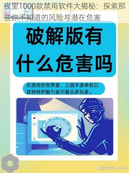 夜里1000款禁用软件大揭秘：探索那些你不知道的风险与潜在危害